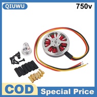 QIUWU มอเตอร์ไร้แปรงแรงบิดสูง750KV 5010 350KV สำหรับ ZD550 ZD850 ZD680 S550คอปเตอร์หลายใบพัด คอปเตอร