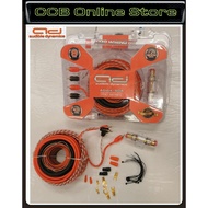 ad audible dynamics ADWK-8GA . 8GA Gauge 2 Channel Car Audio Amplifier Wiring Kit