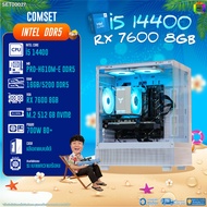 BONMECOM2 คอมประกอบ / CPU i5 14400 / RX 7600 8GB / Case เลือกแบบได้/ DDR5