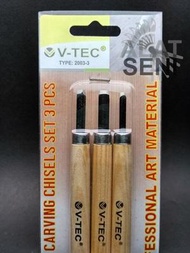 Wood Carving Tools Set isi3 / Lino Cut Tools / Cukil Kayu / Pahat Ukir