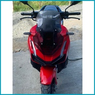 ▫ ▨ ❤️ HONDA ADV 150 & 160 WINDSHIELD SMOKE BLACK RED COMBINATION