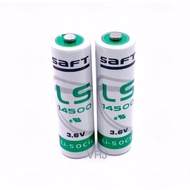 Battery Lithium แบตเตอรี่ SAFT LS14500 3.6V -2600mAh AA Lithium Battery สินค้าพร้อมส่ง ของใหม่