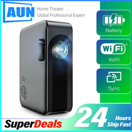 COD AUN Proyektor Mini Portable LED Full HD 1080P 3000lm 60W 2.5 Inch A30 / proyektor tv ke dinding 