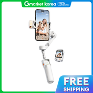 โฮ헴 Hohem iSteady V3 Ultra 3 แกน ระบบตดตาม AI พรอมรโมทคอนโทรลหนาจอสมผส สมารทโฟน จมบอล_สขาว