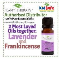 Organic Lavender Infused Frankincense - Plant Therapy KidSafe 100% Pure Essential Oil - Skincare, Calming, Pain, Sleep