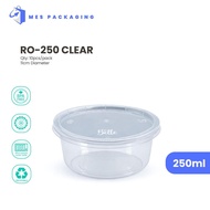 MES RO 250 Microwavable Container 250mL (Round) (50pcs/pack) food container