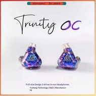 MTVQ OC version Trinity-3DD Trinity Three Motion Loop In Ear HIFI 0.78 Wired Monitoring Earphones 3D
