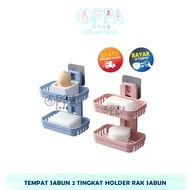 2-Tier Soap HOLDER, Bar Soap Rack, 2-Tier TOILET Soap Rack