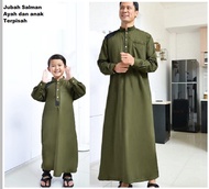 NCR - Jubah Muslim Ayah dan Anak / Baju Muslim Pria Dewasa / Pakaian Sholat Pria - Fashion Muslim Ju