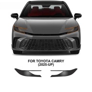Car Headlight Tint Smoked Black Protective Film TPU Stickers For Toyota Camry 9th XV80 2024 2025 202