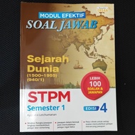 Modul Efektif Soal Jawab Sejarah Dunia STPM Sem 1