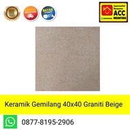 Keramik Gemilang 40x40 Graniti Beige / Keramik lantai / keramik kilap