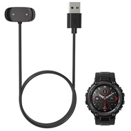 Charger USB Charging Cable For Xiaomi Huami Amazfit T-Rex Pro Smart Watch Chargers Cradle Smartwatch Fast Charging Line 1m