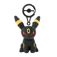 Pokémon 月亮伊布 Umbreon 登山扣毛絨公仔