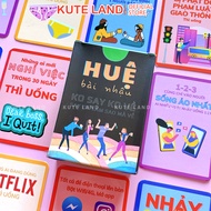 Bộ Bài HUỆ 70 Lá dày dặn Drinking Game Trò chơi trên bàn nhậu gắn kết bạn bè