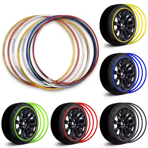 BEVO Automotive Alloy Wheel Rim Protector For Tesla Model 3 Y For BMW Benz Audi Hyundai Toyoto VW ID