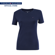 [Special Collection] Tommy Hilfiger เสื้อยืด ผู้หญิง รุ่น 76J4869 FAP - สีน้ำเงิน