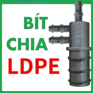 COMBO of 10 STARTER CONNECTORS OF LDPE PIPE Used to connect to the end of the LDPE pipe to produce 2