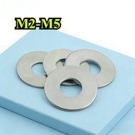 [ZQ-R] Galvanized Flat Washer Round Washer Ultra-Thin Metal Screw Washer M2/M2.5/M2.7/M3/M3.5/M4/M5