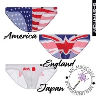 Men's underwear 新品 G-STATION 國旗性感低腰男士三角內褲 Bikini
