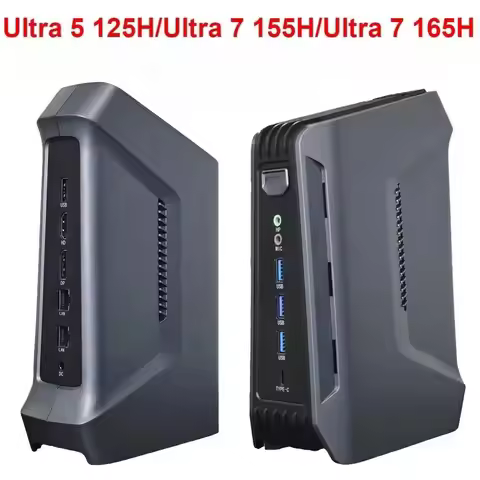 SZBOX F12 Intel Ultra 5 125H Ultra 7 155H/165H Mini PC DDR5 SSD WiFi6 BT5.2 Windows 10/11 16GB 512GB