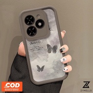 Phone case OPPO A79 A38 A18 A17 A57 2022 4G A78 A58 A7 A5S A12 ins beautiful butterfly shockproof mobile phone case