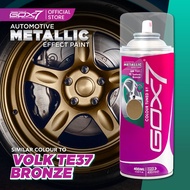 Gox7 Metallic Effect Paint Series AM75** Te Bronze 400ml Aerosol Spray Paint-Similar Colour to Volk 