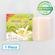 【Sedia Stock】KBrothers Sabun Beras Mutiara 3in1 Super Whitening Soap 60g 100%ORIGINAL
