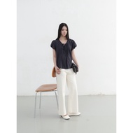 LIN CLOSET [QDL225] Korean style 9-INCH straight-leg jeans straight cut jeans - JANUARY COLLECTION