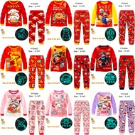 Cuddle Me New Year Serries Design Long Sleeved Pyjamas