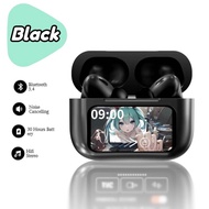 A9 PRO ANC Earbuds TWS Wireless Bluetooth 5.4 Headset ANC Noise Reduction Earphones LCD Touch Contro