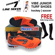 Line 7 Kids Junior Turf Soccer Hockey Shoes Kasut Hoki Budak Kasut Futsal Padang Sintetik