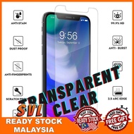 [BUY 3 FREE 1] Partial Clear Tempered Glass Screen Protector phone 13 Pro Max 12 11 X XS Max XR 7 Pl