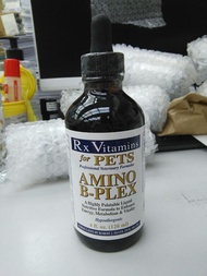 長期現貨 Rx vitamins for Pets Amino B-Plex 維他命B雜 4oz 120ml 貓 狗 貧血 anemia (= 寵特寶 胺寶)