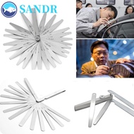 SANDR Feeler Gauges 0.02-1.00MM 1 Piece For Feeler Gauge Valve Shim Use Filler Foldable Metric Measu