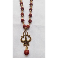 Rudraksha Mala with Sulum 5 Face Rudraksha Malai