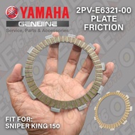 YAMAHA CLUTCH LINING FRICTION PLATE 2PV-E6321-00 FOR SNIPER KING 150