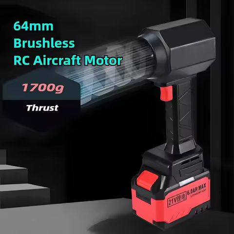 Makita 18V Tools X64 Turbo Blower King Kong Jet Fan Super Power TF64 Car Dryer Violent Fan 64mm Brus