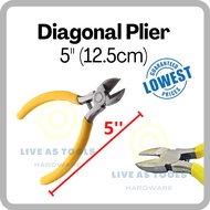 5" Diagonal Plier/ Mini Cutter Plier/ Wire Cable Stripper/PLAYAR GABUNG /PEMOTONG DAWAI斜口鉗