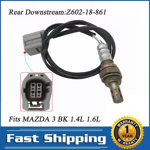 For MAZDA 3 BK 1.4L 1.6L 2.0L 2.3L Rear Downstream Lamda O2 Oxygen Sensor 2004 2005 2006 2007 2008 2