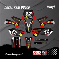 DECAL STICKER KTM 85 OLD FULL BODY DECAL KLX KTM 85 OLDDECAL STICKER VARIATION KTM 85
