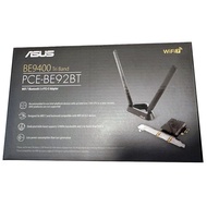 ASUS PCE-BE92BT Tri-Band BE9400 Wi-Fi 7 Bluetooth 5.4 PCIe Adapter with Antenna Base