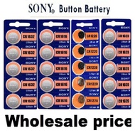 Wholesale Best price Battery Button SONY cr1632 cr1620 cr1616 cr1220 1632 1616 1620 1212