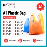 Harga Murah A1 Singlet Plastic Bag / T-Shirt Bag / Beg Plastik / Beg Tangkai  / Tapau Bag