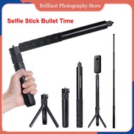 Universal Insta360 X4 One X X2 X3 One RS R Plus EVO Selfie Stick Bullet Time Handheld Tripod Invisible Selfie Stick Insta 360 X4/X3/X2 Camera Accessory