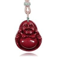 【正佳珠寶】紫金硃砂 彌勒大肚佛 硃砂吊墜