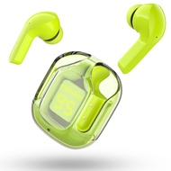 ACEFAST T6 Wireless Earbuds, Bluetooth Headphones with ENC Noise Canceling Translucent Earphones, Hi
