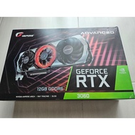 Used RTX 3060 Colourful igame Geforce Advanced OC 12GB DDR6