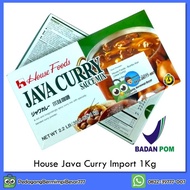 House Java Curry 1Kg Japanese Block Curry Sauce