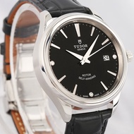 Tudor/Fashion Series M12500-0004 Automatic Machinery 38mm Men's Watch Black Plate with Diamonds